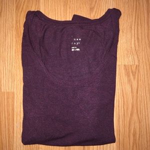 DONATING SOON {3 for $15} Purple Causal T-Shirt